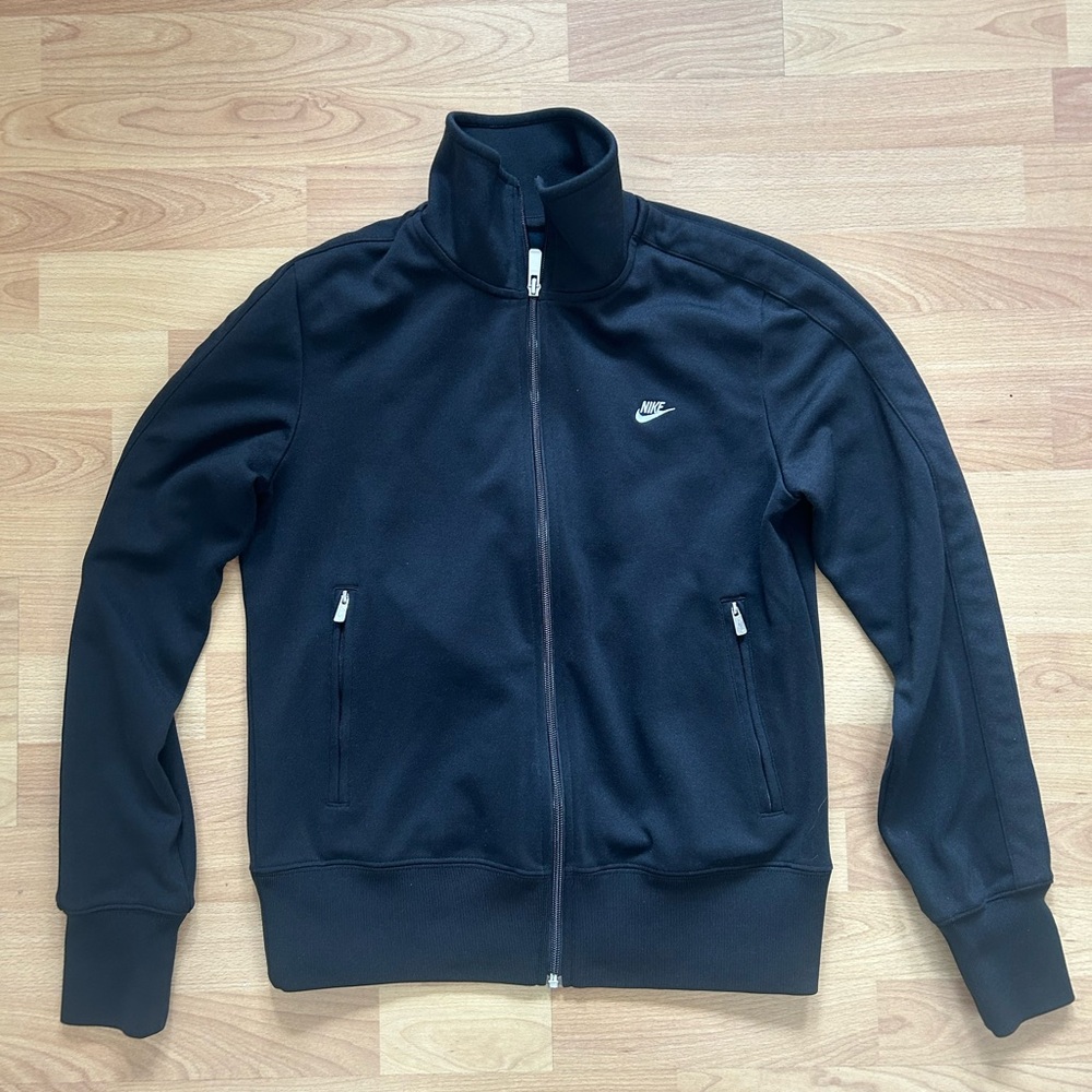 Nike Women’s Black Track Jacket, size Large